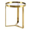 Gilded Accent Table