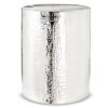 Hammered Accent Table