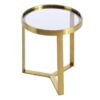 Gilded Accent Table