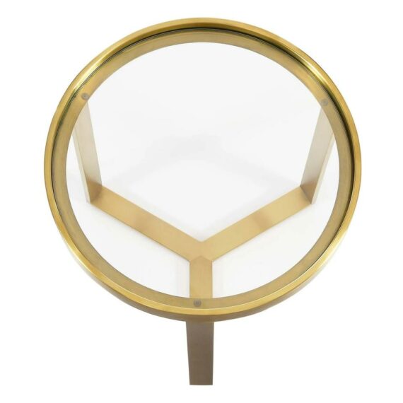 Gilded Accent Table