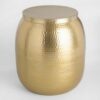 Hammered Accent Table
