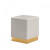 Gramercy Velvet Ottoman