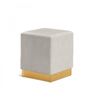 Gramercy Velvet Ottoman