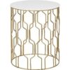 Champagne Accent Table 