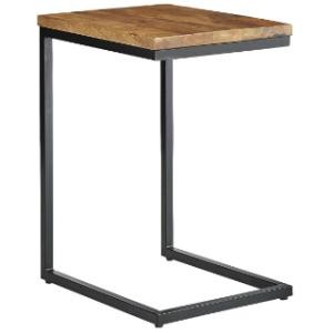 Rustic C Accent Table