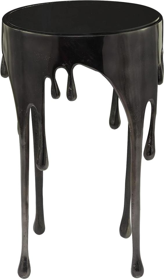 Dripping Paint Accent Table