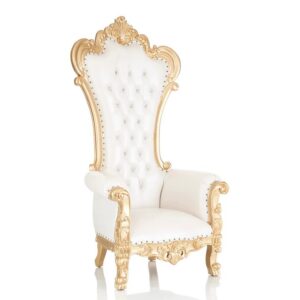 ThroneWhiteGoldChairSIDEjpg