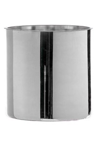 3C Chrome Cylinder Vase