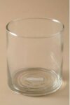 4C Clear Cylinder Vase