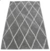 Accent Rug - Shag (Gray Diamond)