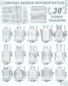 Misc. Clear Vintage Bud Vases