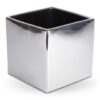 Silver Square Vase
