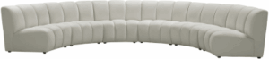 Infinity (Cream) 6-Seat Sofa