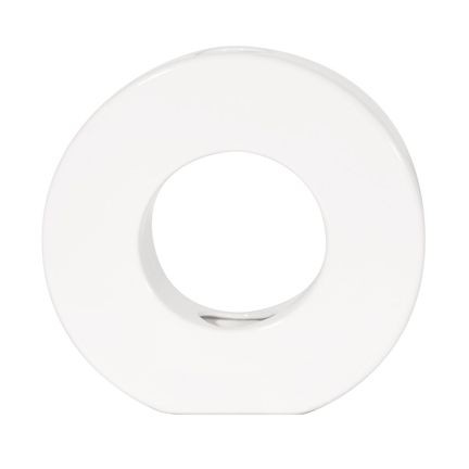 BellO White Ceramic Vase