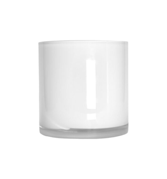 4.5C White Gloss Cylinder Vase