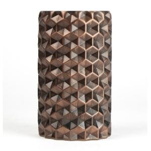 Bronze Honeycomb Vase