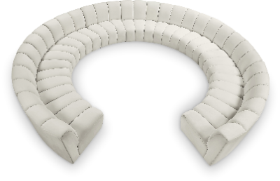 Infinity (Cream) 11-Seat Sofa