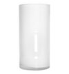4C White Gloss Cylinder Vase