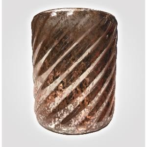 Rose Gold Twist Vase