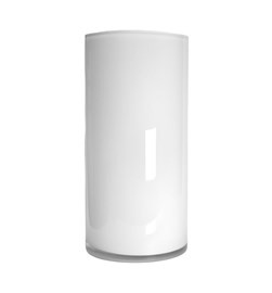 4C White Gloss Cylinder Vase