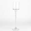 Clear Long Stemmed Vase