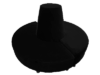 Empire Round Banquette (Black)