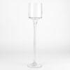 Clear Long Stemmed Vase