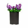 Milan Ceramic Black Vase