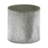 Norah Corrugated Metal Cylinder Vase