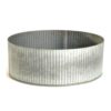 Norah Corrugated Metal Cylinder Vase