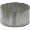 Norah Corrugated Metal Cylinder Vase