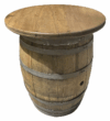 Wine Barrel High Top Table