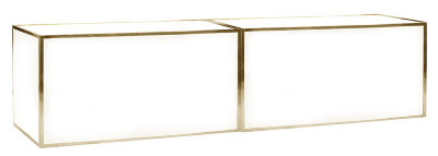 12' Gramercy Bar - With LED Glow