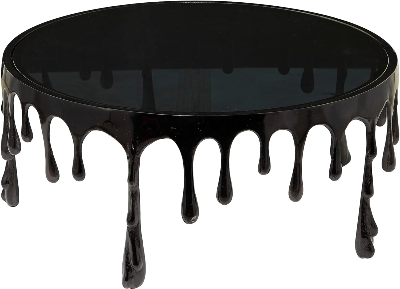 Dripping Paint Coffee Table