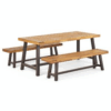 Acacia Outdoor Picnic Table Dining Set