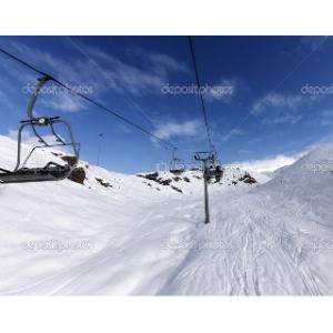 Ski Lift Chair Backdrop (10'w x 8'h)