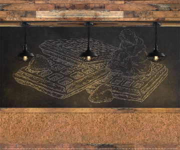 Waffle Wall Backdrop (12' x 10')