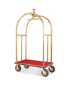 Gold Luggage Cart