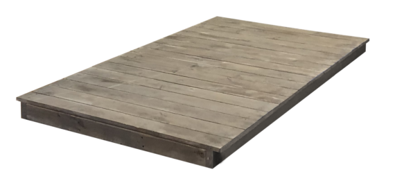 Wood Plank Boardwalk
