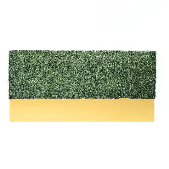 Half Wall Boxwood Hedge