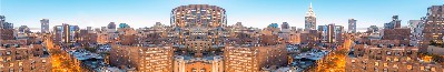 NYC Skyline Rooftop Backdrop (80' x 13')