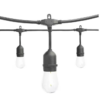 Bistro String Lights (Black Wire)