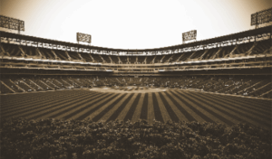 Vintage Baseball Stadium Backdrop (14.75' x 8.7')