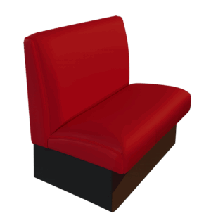 Diner Booth - Red