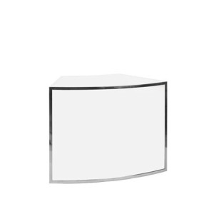 1/8 Manhattan White Turn Bar