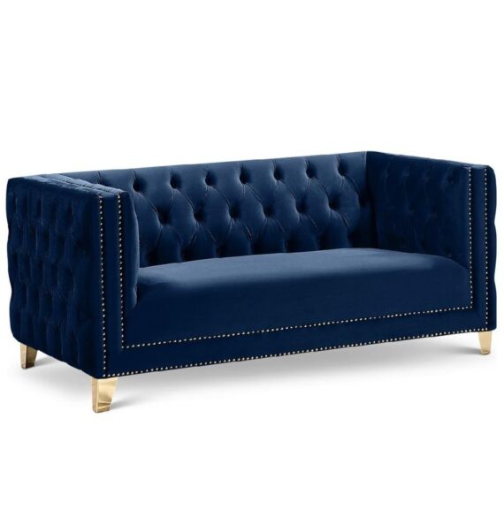 The Hudson (Navy Velvet)