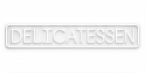 Neon Sign - Delicatessen