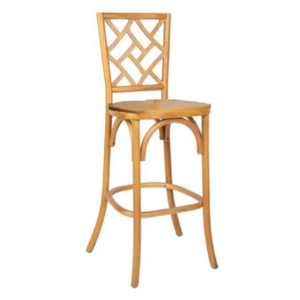 Pagoda Lattice Stool