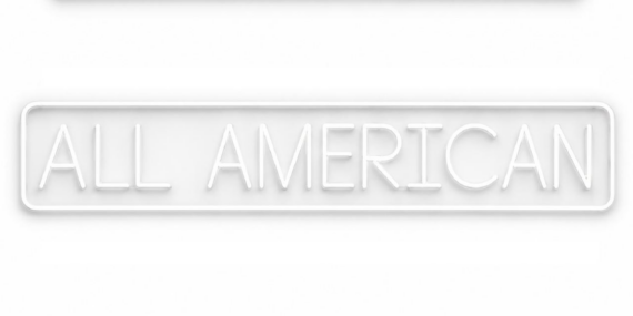 Neon Sign - All American