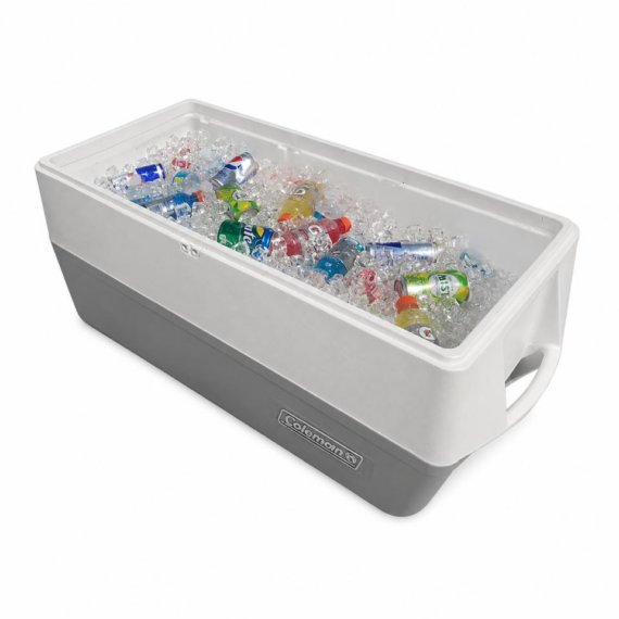 White Cooler Coffee Table